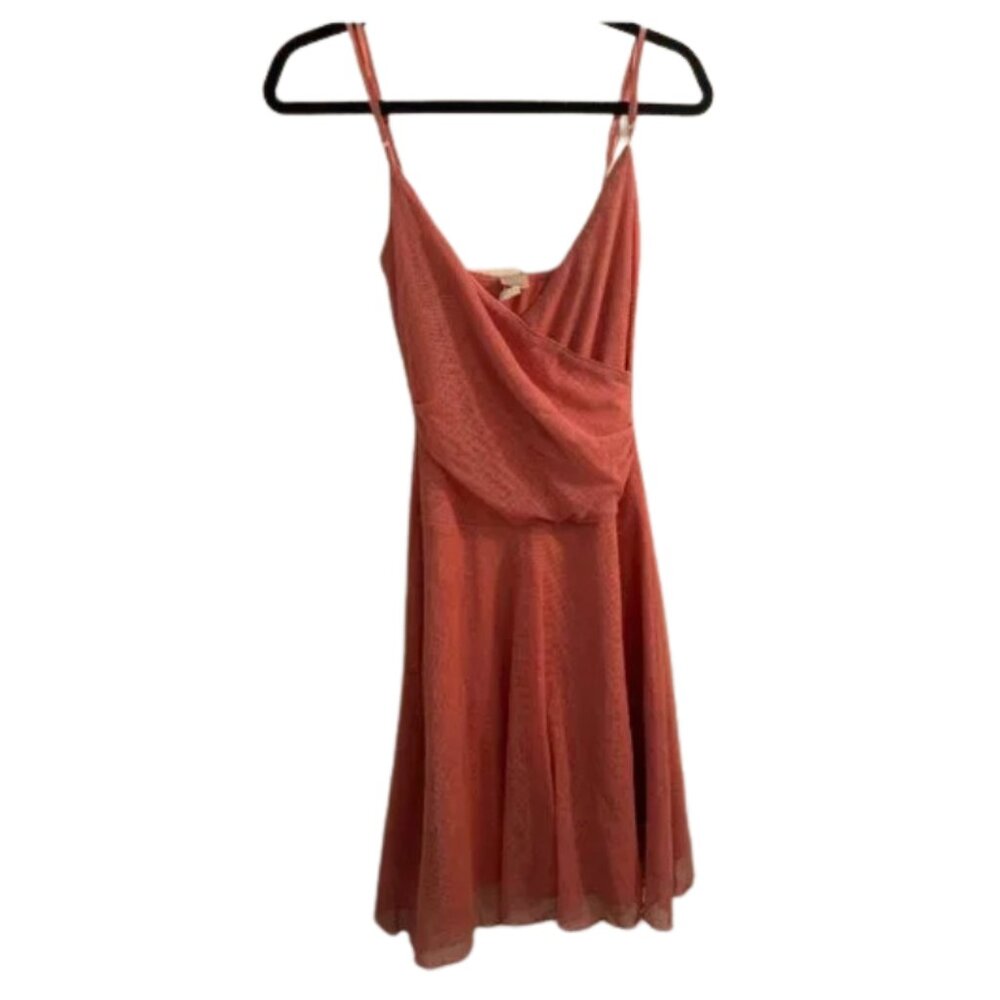 Pink Chiffon Summer Dress – Small